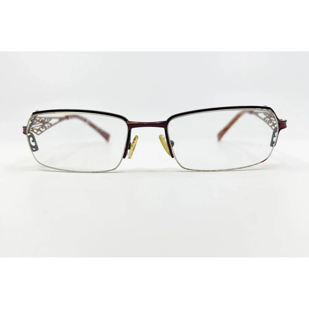 Morel Koali Eyeglasses Women Brown Filigree 6558K 52-18-135